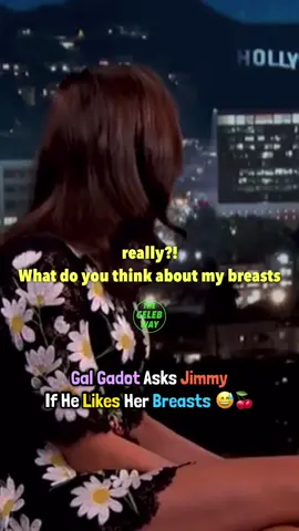 Jimmy Kimmel Likes Gal Gadot’s Breasts #galgadot #wonderwoman #celebrity #celebrities #jimmykimmel #fyp
