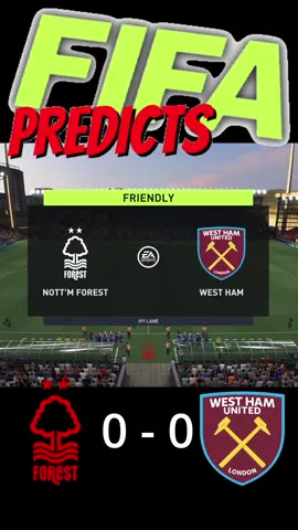Nottingham Forest v West Ham United 14th August 2022 Highlights – FIFA Prediction #fyp #fifa #fifa22 #fifapredictions #football #footballpredictions #PremierLeague #nottinghamforest #westhamunited