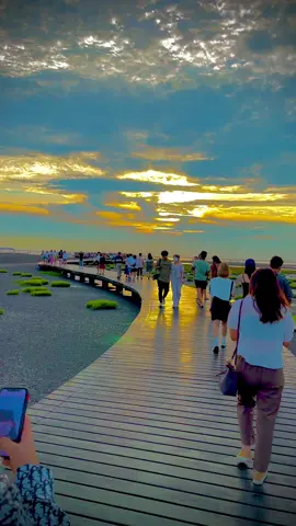 #GAOMEI Wetland ——Địa điểm ngắm hoàng hôn đẹp nhất Đài Loan ,dành cho các bạn thích ngắm HOàng Hôn (Video Gốc)#nguoivietnamtaidailoan #xuhuong2022 #TrjeuVinh