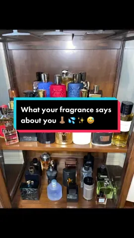 What your go to fragrance says about you 😅😅👌🏽👌🏽 #fragrance #perfume #fragrancereview #perfumereview #smellgood #colognecollection #perfumesamples #fragrancesamples #fragrancehumour #joke #lol #funny #perfumehumor