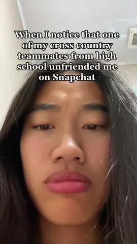 What a shame #OhNo #highschool #crosscountry #highschoolsports #unfriended #snapchat #itsashame #heartbroken