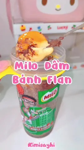Tối mà thèm Milo dầm thì sao #kimisayhi #cook #milo #cake #ancungtiktok #Foodie