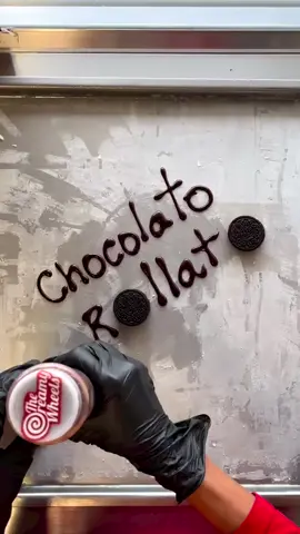 Who Loves Chocolate❓🤤😋🤪  📍Location in Bio  #thecreamywheels #chocolatorollato #oreo # nutella #darkchocolate #chocolate #icecream #fresh #rolledicecream #icecreamrolls #thaiicecream #heladoenrollo #rollitosdehelado #helado #heladeria #instagood #reels #instagram #handcrafted #tampa #icecreamtruck #icecreamporn #deli #delicious #🤤