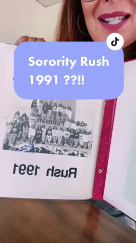 It’s exactly the same and so freaking different. They have 90s style but it looks nothing like we did 😝#rushtok2022 #greeklife