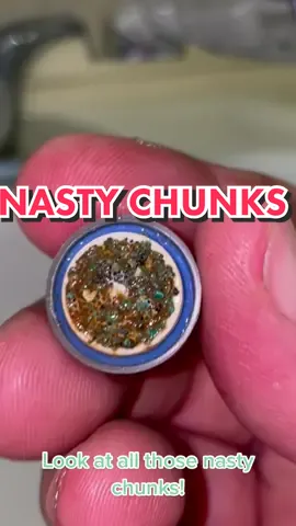 How to clean a faucet aerator.     #clean #aerator #chunks #dirty #fix #plumbing #plumber #sink #faucet #plumbingsk8r #lowflow #DIY #easyfix