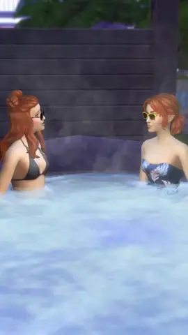 Lilith farts in the hot tub #thesims4 #fart #girlfart #fartsarefunny