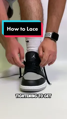 How to Lace Jordan 1 Lows✅