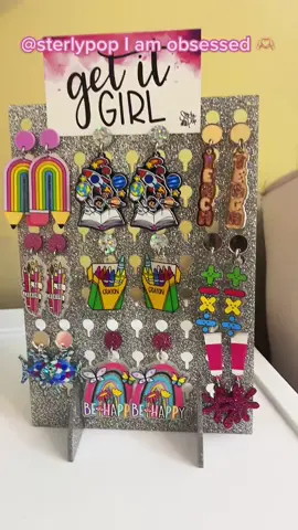 @@sterlypop earrings are the GREATEST 😍😍😍😍😍 #teacher #teacherearrings #teachercollection #teachersoftiktok