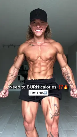 Dumbbells all you need #calorieburn #shred #athomeworkout