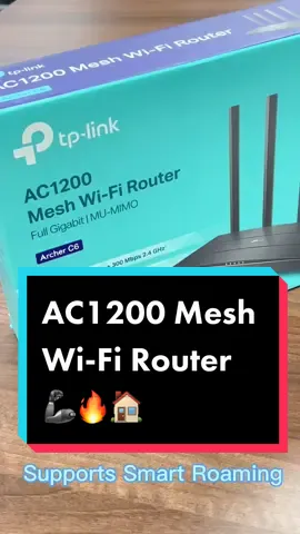 AC1200 Wi-Fi MU-MIMO Gigabit Router #fyp #tiktokmademebuyit #TikTokShop #smarthome #wifi #wifirouter