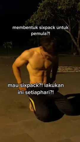 Sixpack untuk Pemula?! | #absworkout #sixpack #workout #fyp