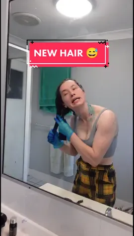 New hair! In 2.5 minutes of chaos 😂 What do you think?! #trending #foryou #fyp #hair #hairdye #newhair