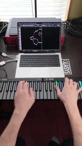 Kirby! #livemidiart #piano #keyboard