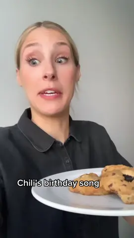 I used to work there and had to sing this all the time lol  #chilisbirthday #comedy