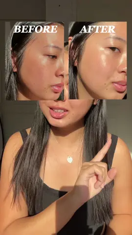 that before & after👀✨#koparibeauty #moisturizerviral #glowingskin #skinbarrier #skinbarrierrepair #skinrepair #skincareroutine #facemoisturizer #skintok #ultaskintok #ultabeauty