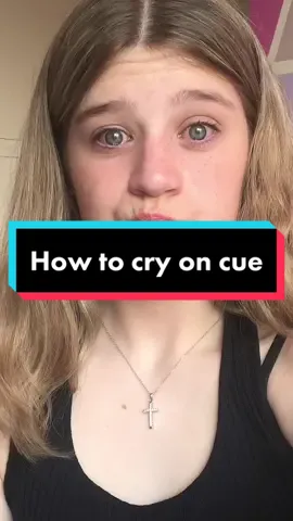 Hope this helps 🥰💕 #cryoncue #acting #fyp #foryoupage