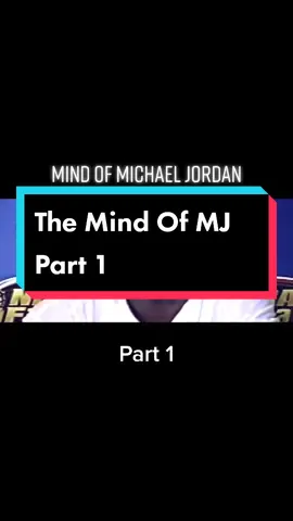 The Mind Of Michael Jordan#chicagobulls #MichaelJordan #JordanRules #TheGreatestOfAllTime #AirJordan
