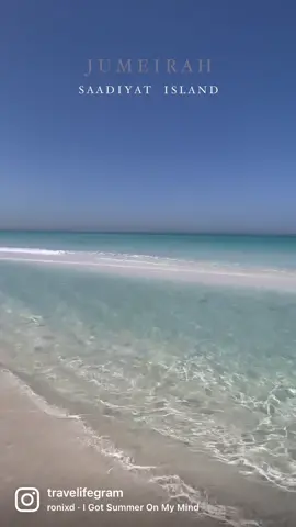 • Jumeirah at Saadiyat Island • Abu Dhabi #travel #abudhabi #visitabudhabi #saadiyatisland #island #Summer #visitworld #fly #paradise