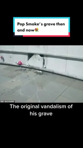 Pop Smoke’s grave space August 2022💐 #popsmoke #popsmokegrave #rippopsmoke #restinpeacepopsmoke #basharbarakahjackson #greenwoodcemetery #brooklynny #cemetery #cemeterytok #famousgraves #famousgrave #whatyouknowaboutlove