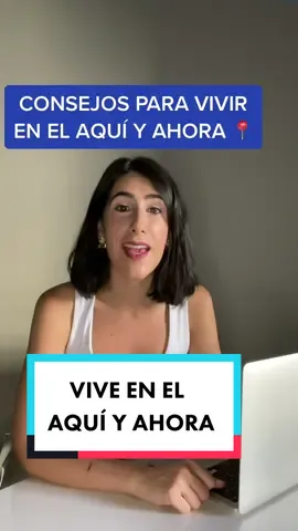 ¿Cómo vivir conectado con el presente? #coachingemocional #vivirelpresente #vivirlavida