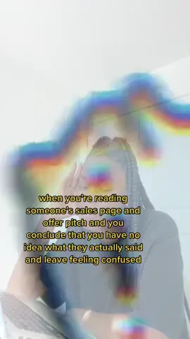 Messy messaging leads to messy action and that looks like inaction. People who were interested in buying end up walking away because they are leaving even more confused than they were when they initially read the page. My te? Keep your messaging simple and clear to the point. Anybody who’s not even within your industry should be able to read and understand fully what you’re saying. #contentcreator #fyp  #businesscoach