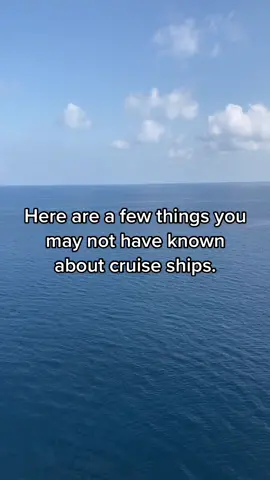A few things I learned. #cruiseship #lifeatsea #cruising #cruise #dancer #fyp #cruiselife #DidYouKnow
