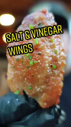 Salt & Vinegar Wings are AMAZING! #wings #chickenwings #saltandvinegar #tftibbq