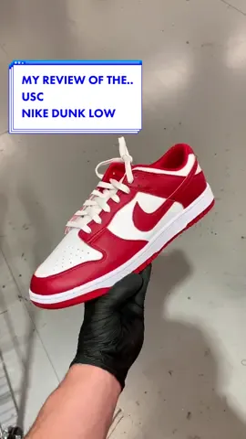 MY REVIEW OF THE USC NIKE DUNK LOW #nikedunklow #nikedunk #fyp #sneakers #unboxing #review #collection 