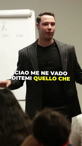 Mettiti nella posizione in cui: o ce la fai, o ce la fai.