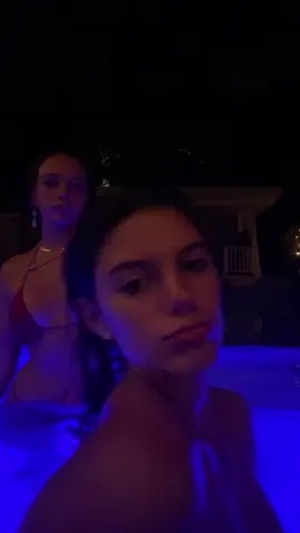 we are in the pool.