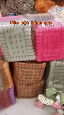 Đệm lót, đệm bệt, đệm tựa lưng hình bánh quy siêu xinh! #banhquy #đệmtron #demvuong #dembet #demhinhbanhquy #demtualung #demlotghe