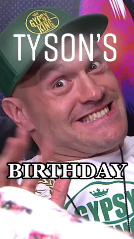 It really is his bday 👑 #tysonfury #sports #heavyweight