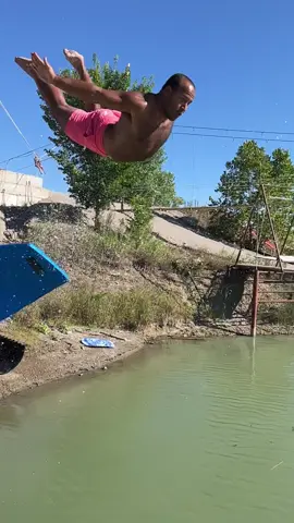 Redneck waterpark #redneck #Summer #waterpark #dive
