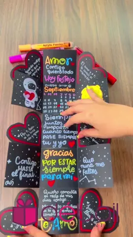 #aniversario #viral #viralvideo #cumplemes #regalos #regalospareja #talentotiktok #yosoycreador #ideas #creativity ⭐️❤️ El caetel puedes usarlo para cualquier ptra ocasión