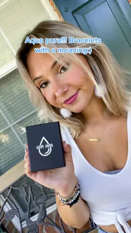 Bracelets with meaning for you 💕Use code “MICHELLE20” for 20% off your purchase :))  #aquapurabracelets @Aqua Pura Bracelets #meaningbracelets #meaningfulaccessories #sponsored #aquapura