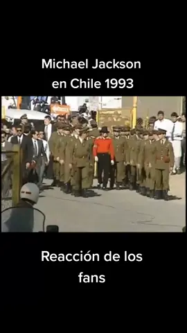 Tenía pendiente esta última parte sólo destacar la emoción de la gente y también el desorden en su seguridad, pero él se ve feliz #chile #moonwalker #kingofpop #MichaelJackson #Dangeroustour