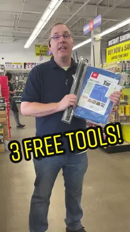 Like #FREE stuff? Get ANY ONE of these tools for FREE with any purchase now through Sunday, 8/14! Inside Track Club Members get ALL 3 FREE with any purchase. Get your coupons in the app! #freestuff #freetools #HarborFreight