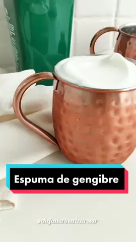 #espumadegengibre #moscowmule #espumadrinks