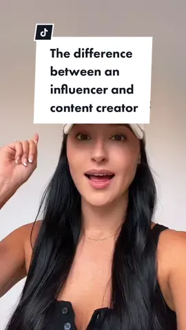 Do you identify as more of an influencer or content creator? 🔍 #ugccontentcreator #contentcreatorlife #contentcreatortiktok #influencertiktok #influencertips2022