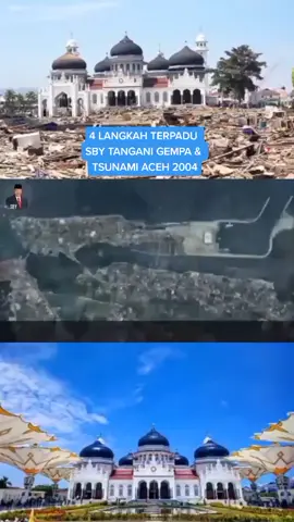 @SBYudhoyono dan @PDemokrat dalam Ikatan Sejarah dengan Masyarakat Aceh. (4 Langkah Terpadu Tangani Musibah Gempa & Tsunami Aceh 2004)