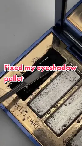 Clean my dirty eyeshadows pallete#eyeshadowtutorial #eyeshadowpalette #makeup #immersiveexperience #asmr