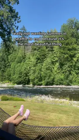 Ok but this net thing is so fun I could be here all day #seattle #washington #Summer #august #river #nature #fyp