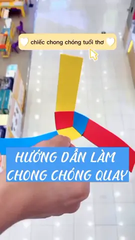 HƯỚNG DẪN LÀM CHONG CHÓNG QUAY 🪅🪅🪅 #cdgr #cdflashcard #nuoicon #nuoidaycon #daycon #huongdan #xuhuong #handmade #DIY #origami #chongchong