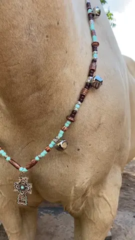 Horse neckalces/ rythm beads! Handmade and such a fun accessory for your horse!! #fyp #horsesoftiktok #cowgirl #horsegirl #SmallBusiness