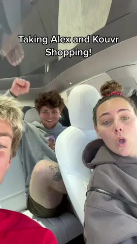 taking @k0uvr and @alexwaarren shopping!