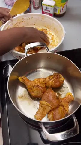 African food.Nigerian party chicken #AfricanFood #partychicken #homecookedwithlove #africanfoodie #FoodTok #fyp