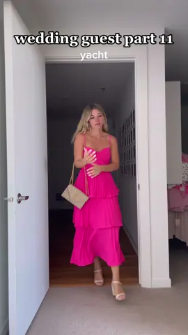 Replying to @mishinguxo 1, 2…5?! 💒💍👰🏼‍♀️ @lulus #luluspartner link in bio to shop! #weddingguest #weddingguestdress #weddingtiktok