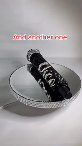 Look at that shine! the light on this all glass crystal microphone ❤️#sheshinez247 #sheshinez #blingmic #ministry #shedidthat