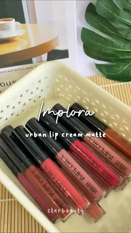 kalian suka yg shade apa nih? #imploracosmetic #urbanlipcreammatte #lipcreammurah #racuntiktokshop