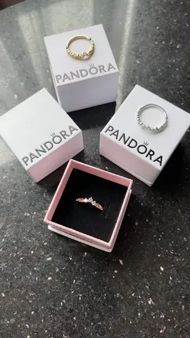 New rings alert! Perfect as friendship rings! Available in 3 metals 😍 #Pandora #PandoraRing #Friendship #FriendshipRing #BFFRing #MatchingRing #BestieRing